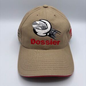 Dossier Systems Fleet Maintenance Solutions Beige Embroidered Brand Promo Hat